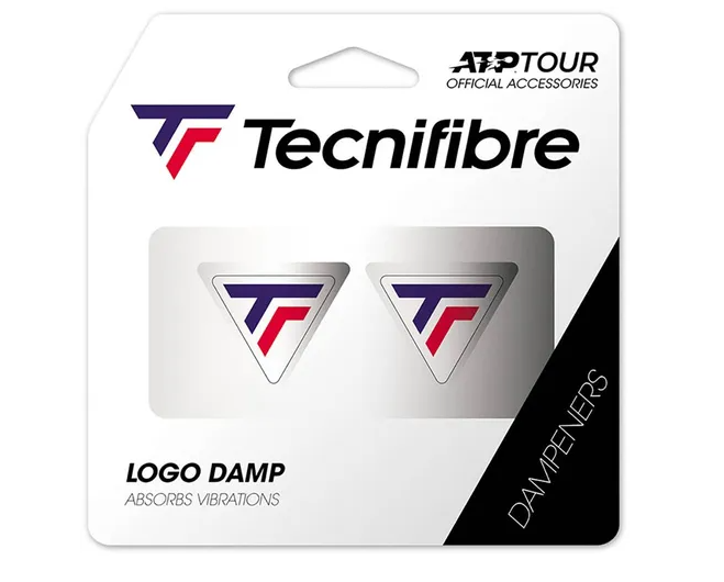 Tecnifibre Logo Dampener 2 Pack (Tricolor)