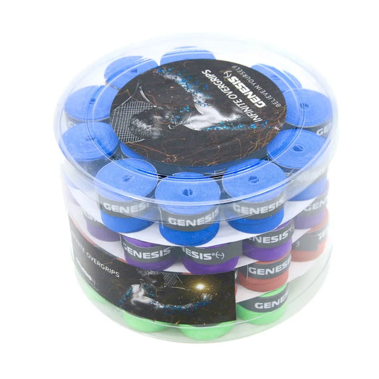 Genesis Infinite Dry Overgrips 60 Pack Multicor
